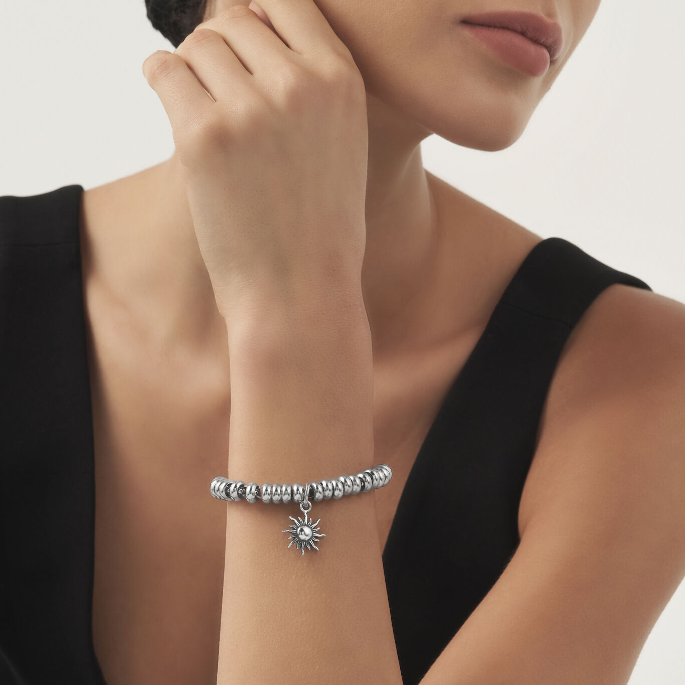 Charm Sonne, Charm aus Silber 925_image number 1_Giovanni Raspini