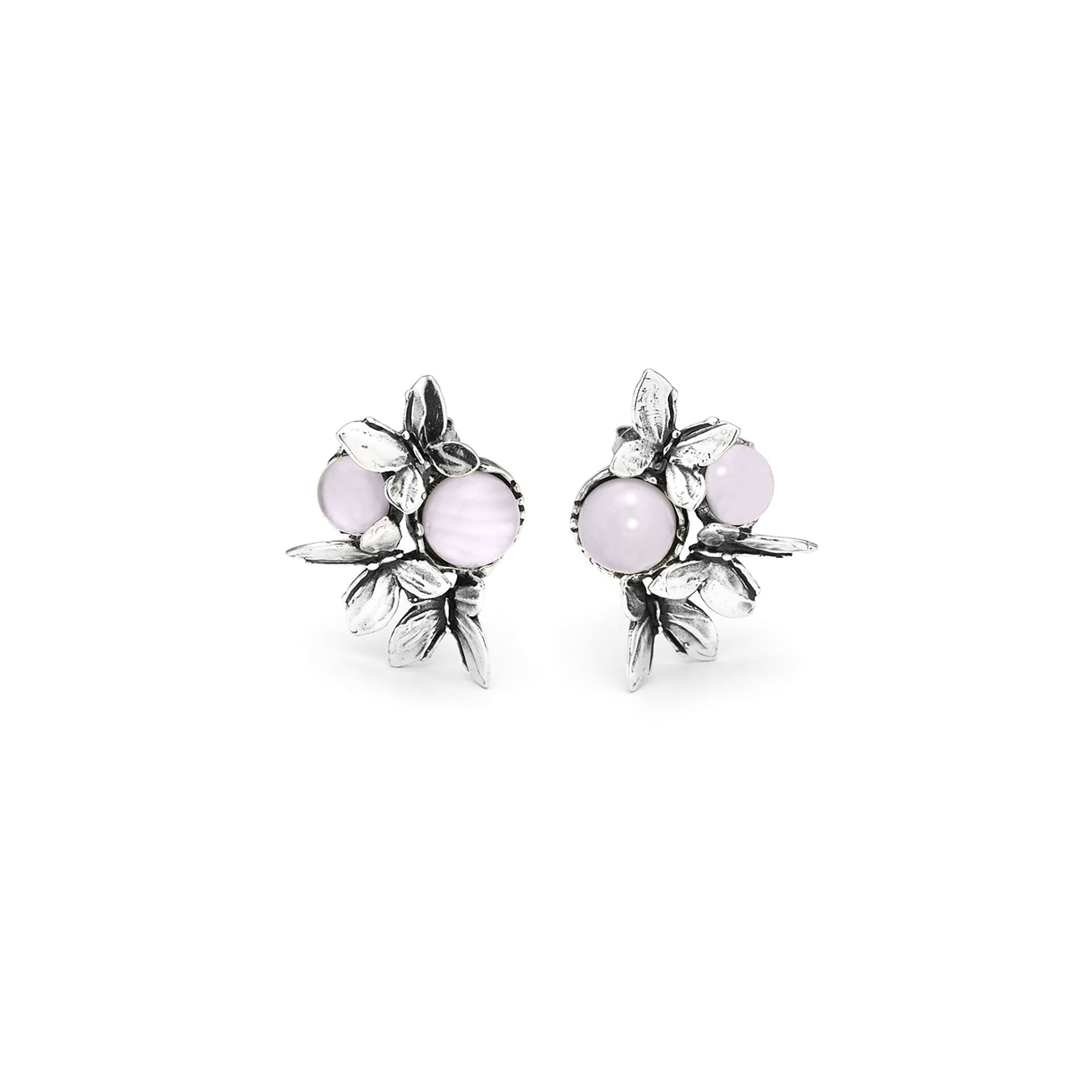 Pink Butterfly Earrings image number 0
