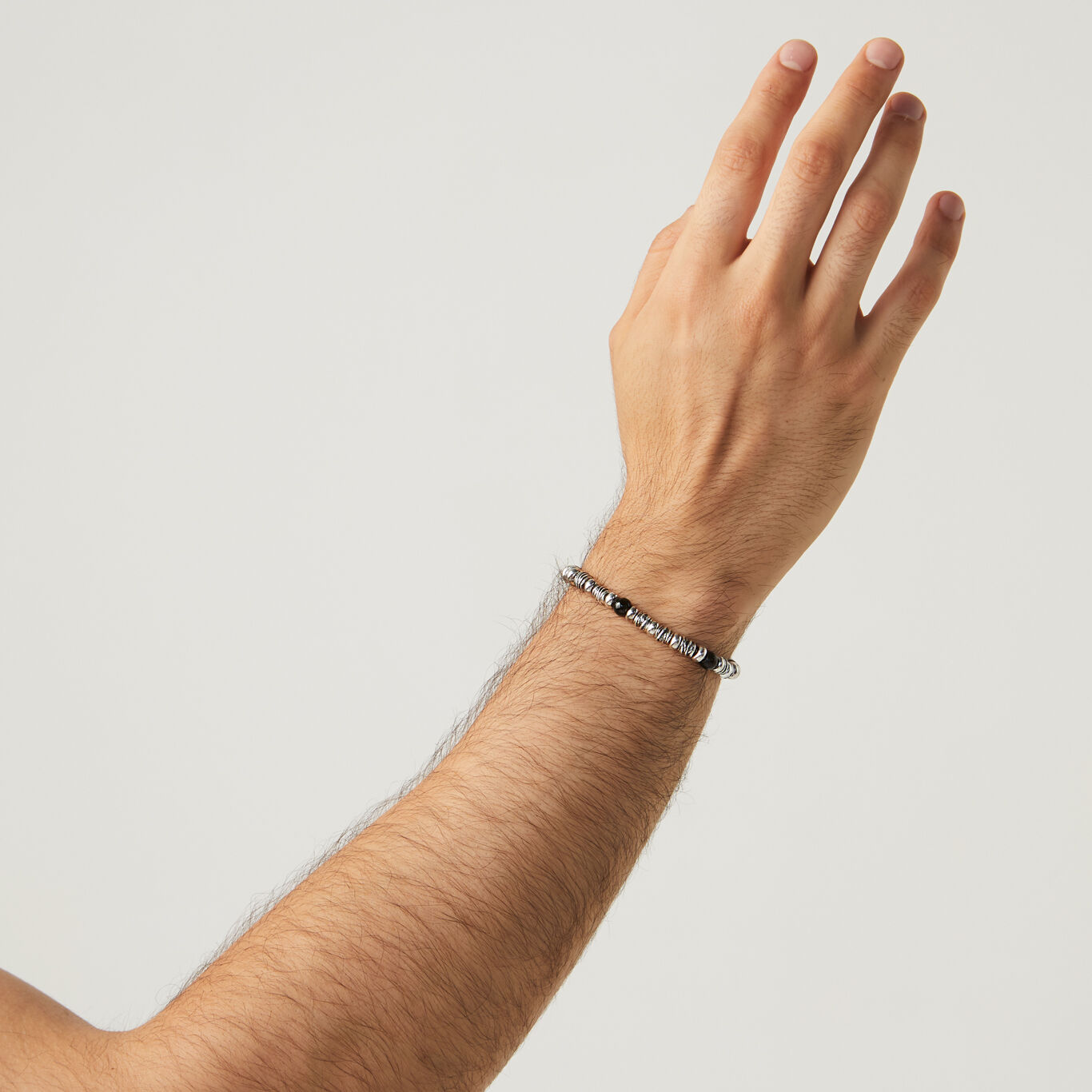 Bracciale Bond Onice, Bracciale in Argento 925 e onice_image number 1_Giovanni Raspini