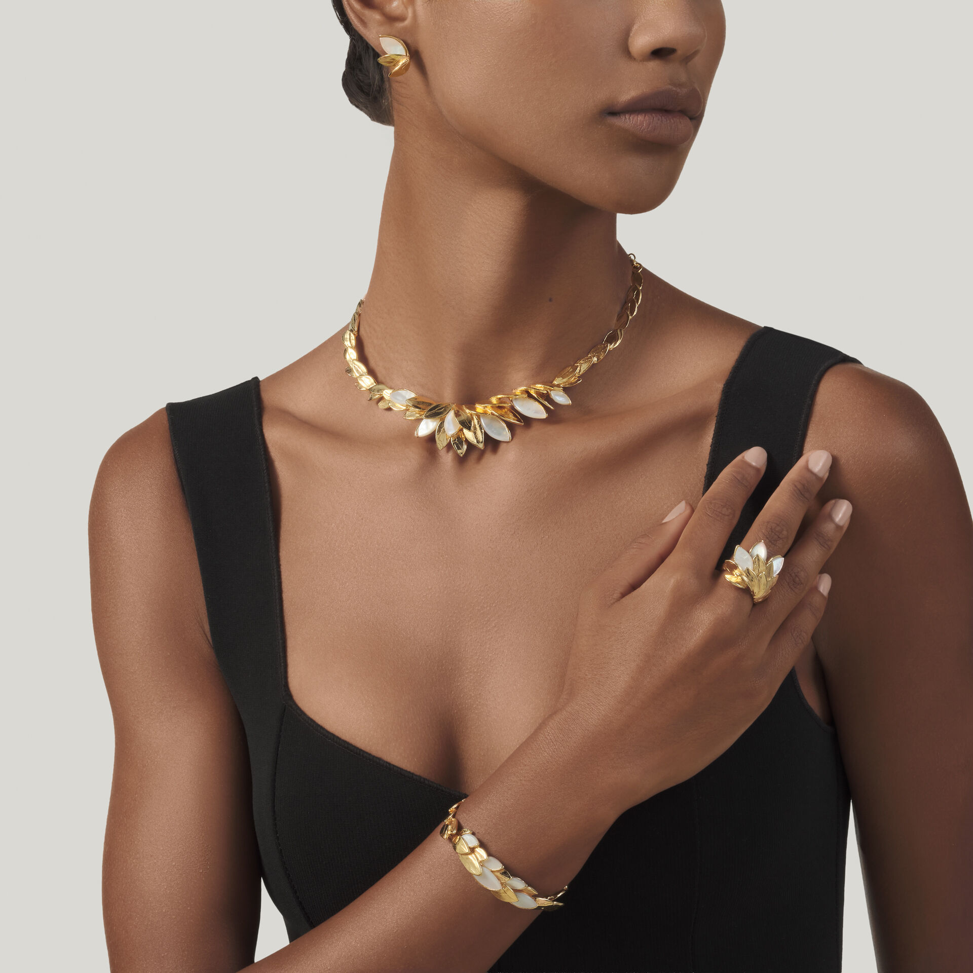 Ohrringegold Skin Klein image number 2