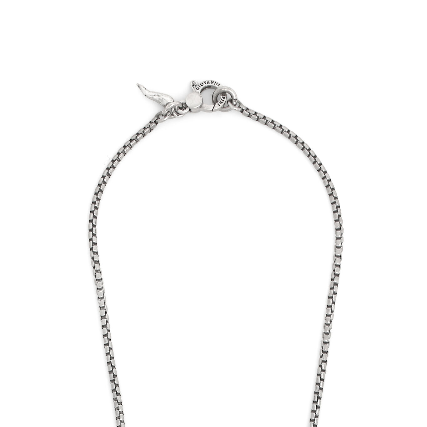 Collana Borchie, Collana in Argento 925 e resina nera_image number 3_Giovanni Raspini