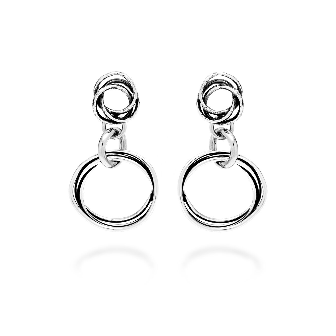 Montecarlo Earrings, Earrings in Sterling Silver_image number 0_Giovanni Raspini