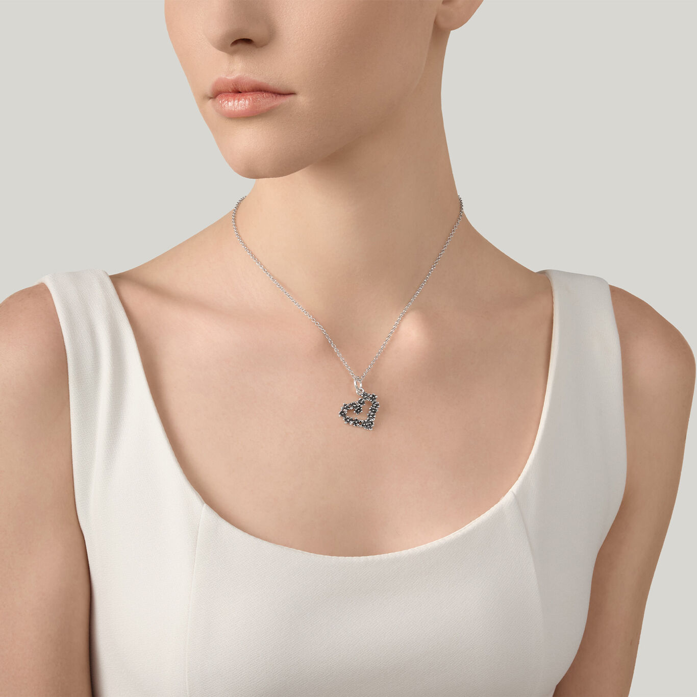 Daisy Heart Necklace