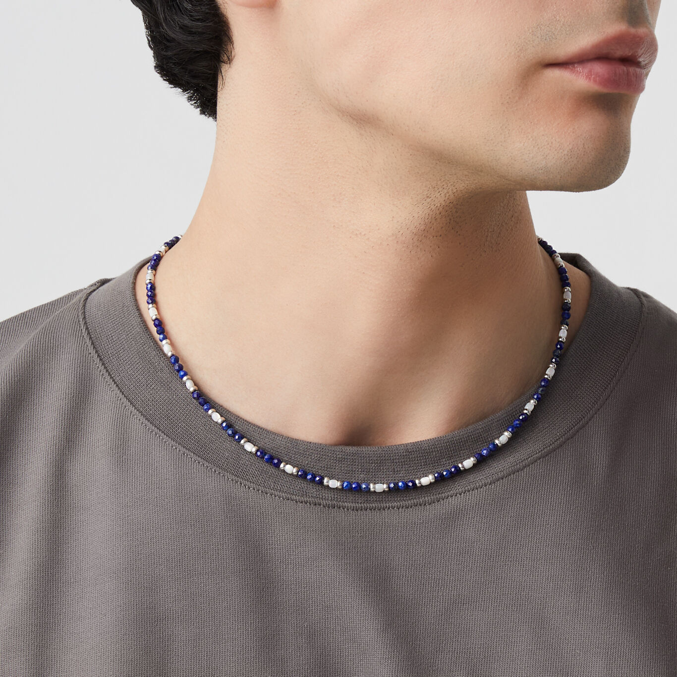 Lapis Lazuli Beat Necklace