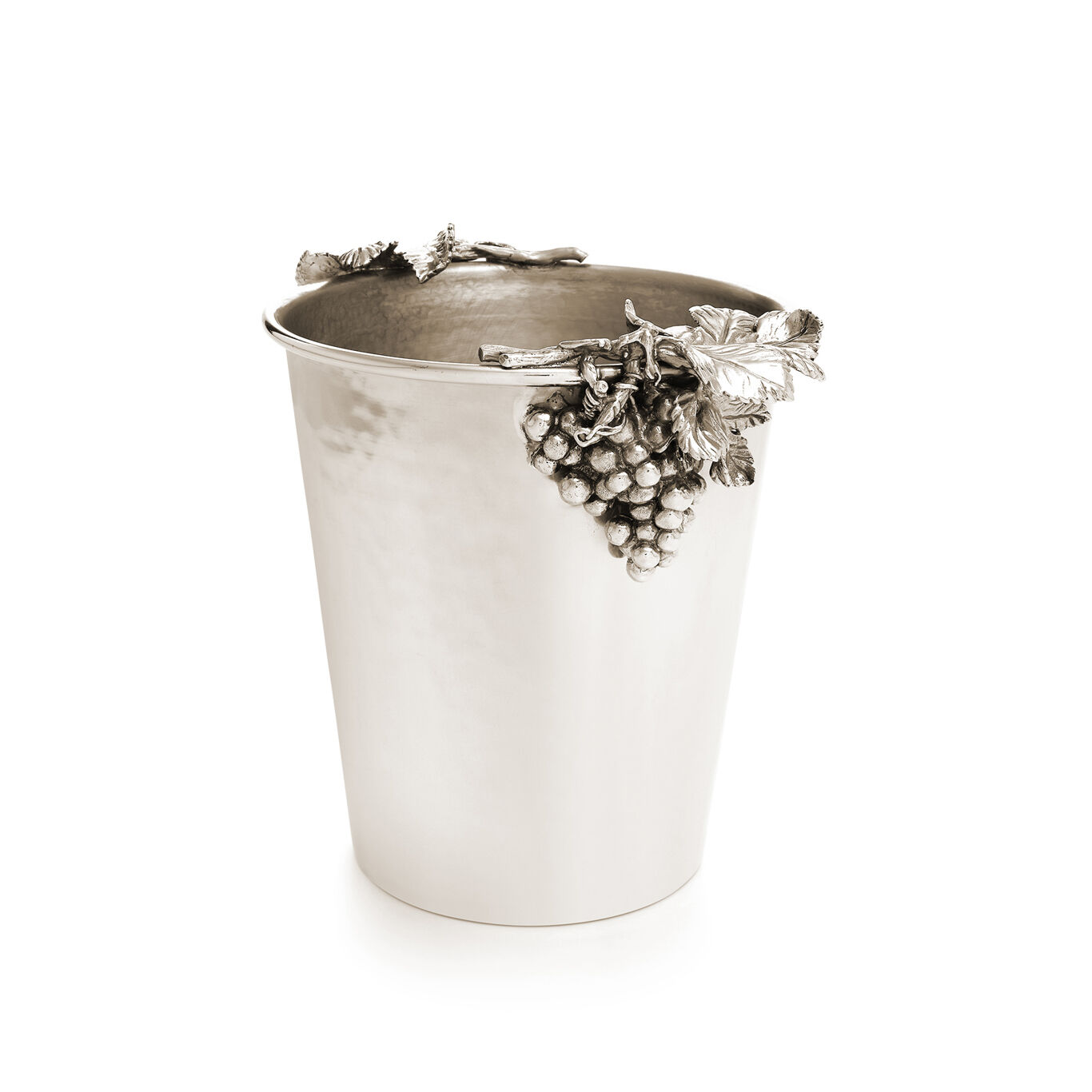 Flaschenk&uuml;hler Trauben, Champagnerk&uuml;hler aus bronzobianco_image number 0_Giovanni Raspini