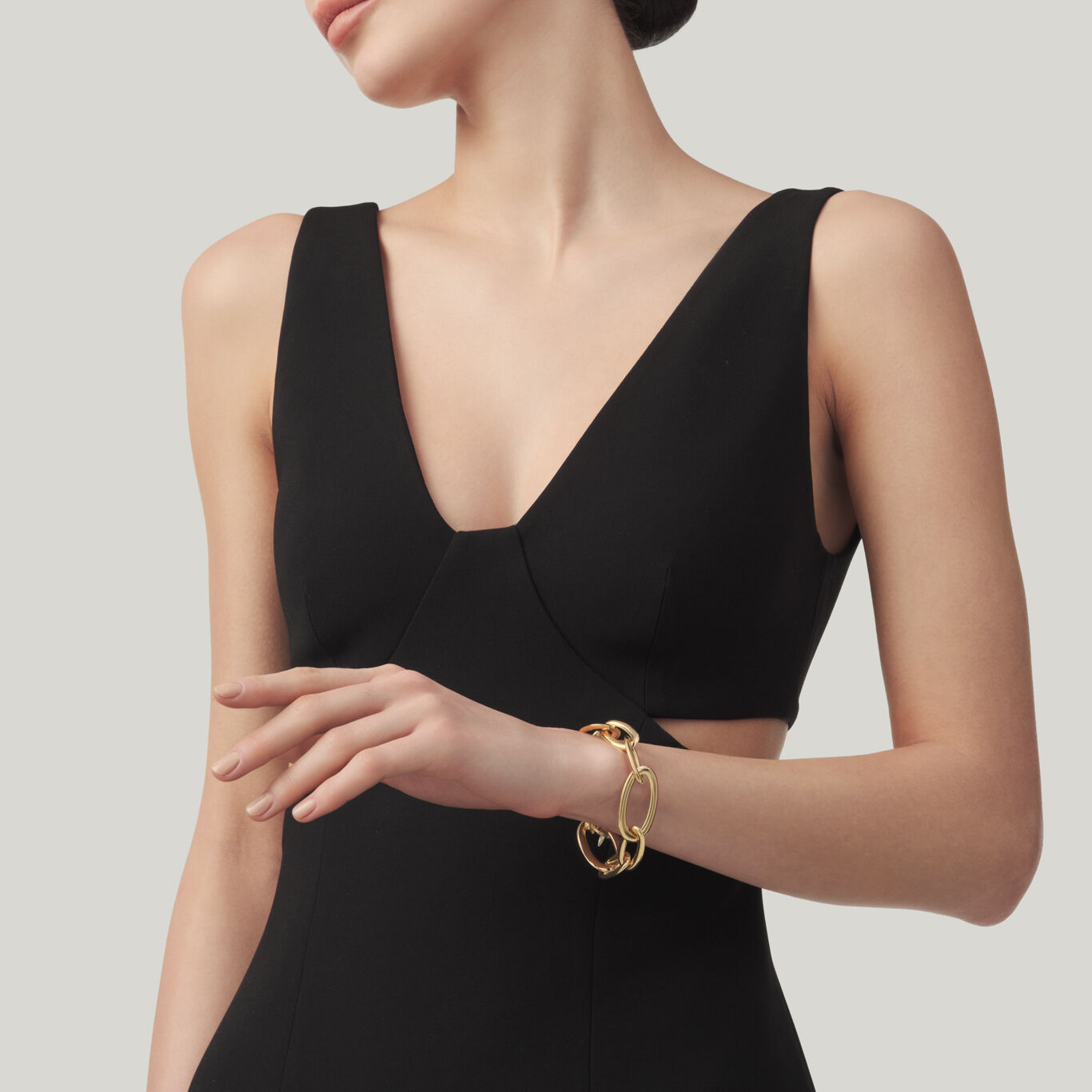 Armband Mit Ovalen Kettengliedern Bold