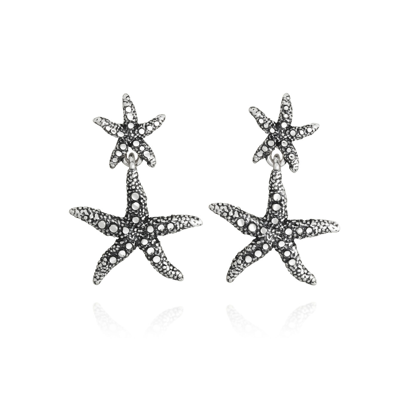 Boucles d'oreilles pendantes &Eacute;toiles de mer