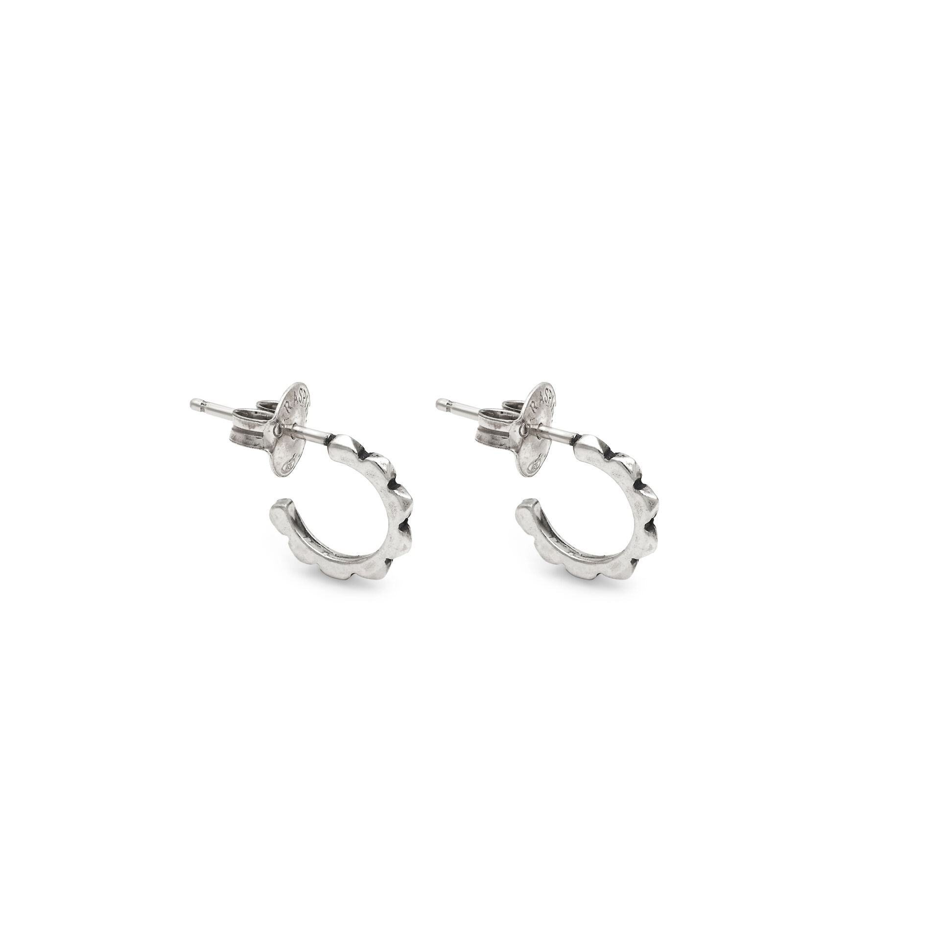 Boucles D'Oreilles Mini-Cr&eacute;oles &Agrave; Clous image number 0