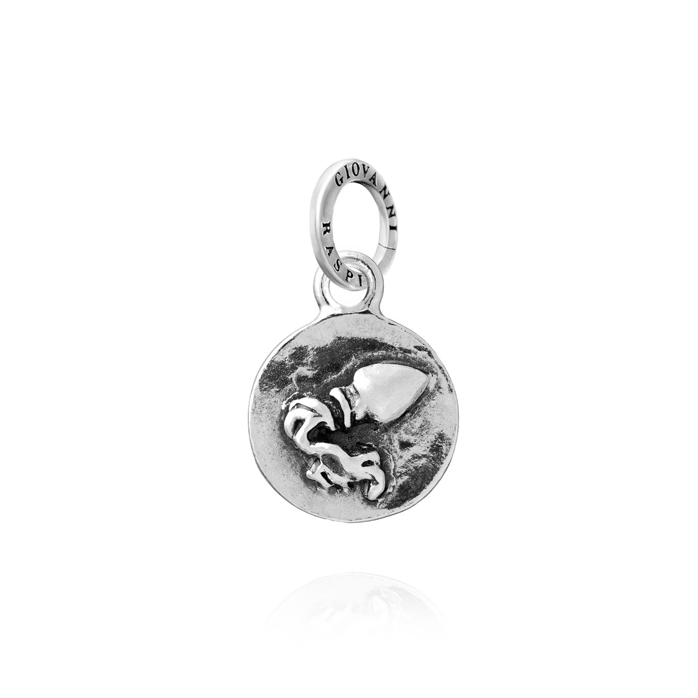 Aquarius Zodiac Charm, Charm in Sterling Silver_image number 0_Giovanni Raspini