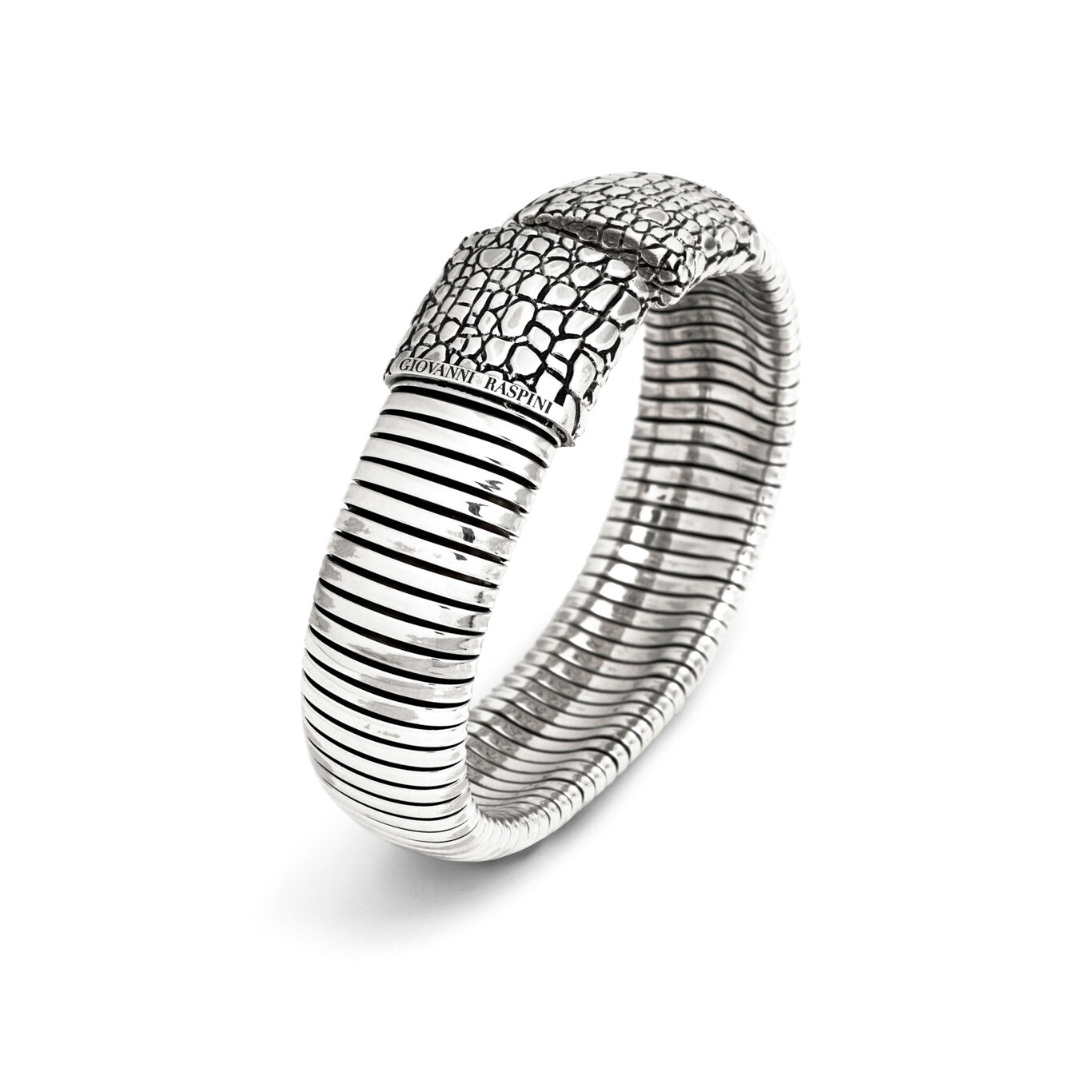 Bracciale Tubogas Croco Maxi