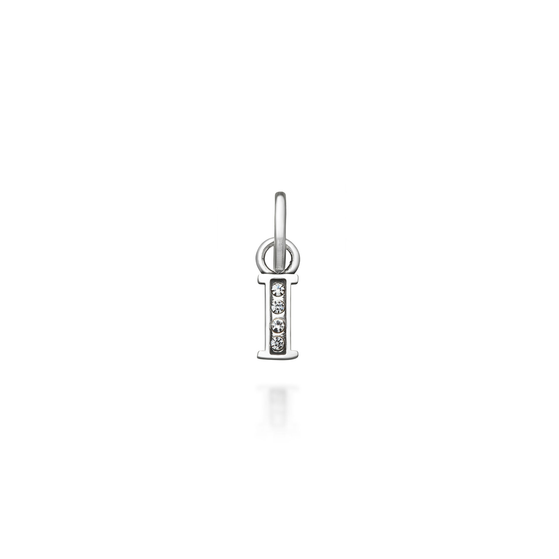 Mini Charm &laquo; A &raquo; Cristaux image number 0