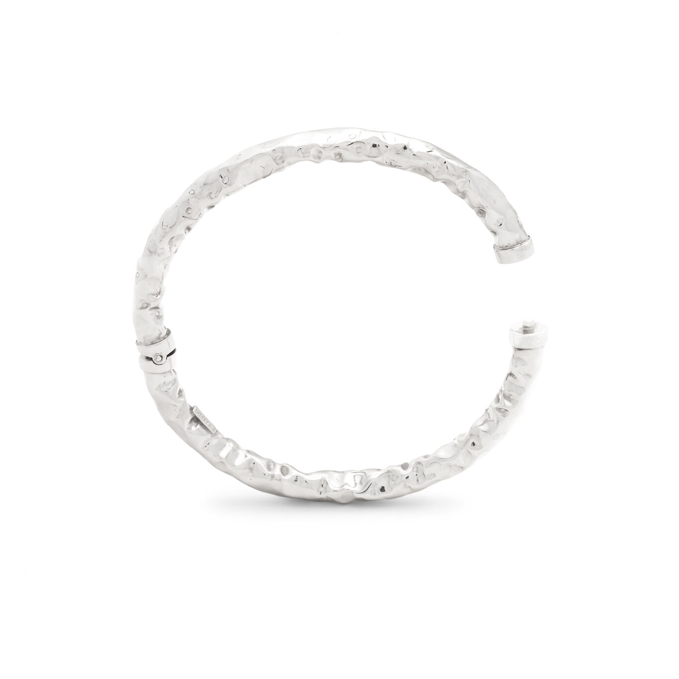 Bracelet Stone, petit mod&egrave;le, Bracelet rigide en argent massif_image number 3_Giovanni Raspini