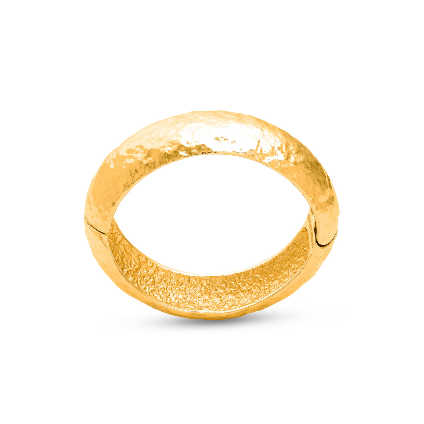 Sand Bangle, 18k gold-plated bracelet_image number 2_Giovanni Raspini