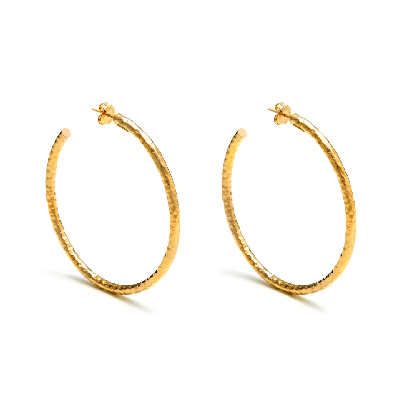 Pendientes Rock Light Maxi, Aros de Plata 925 dorada_image number 0_Giovanni Raspini