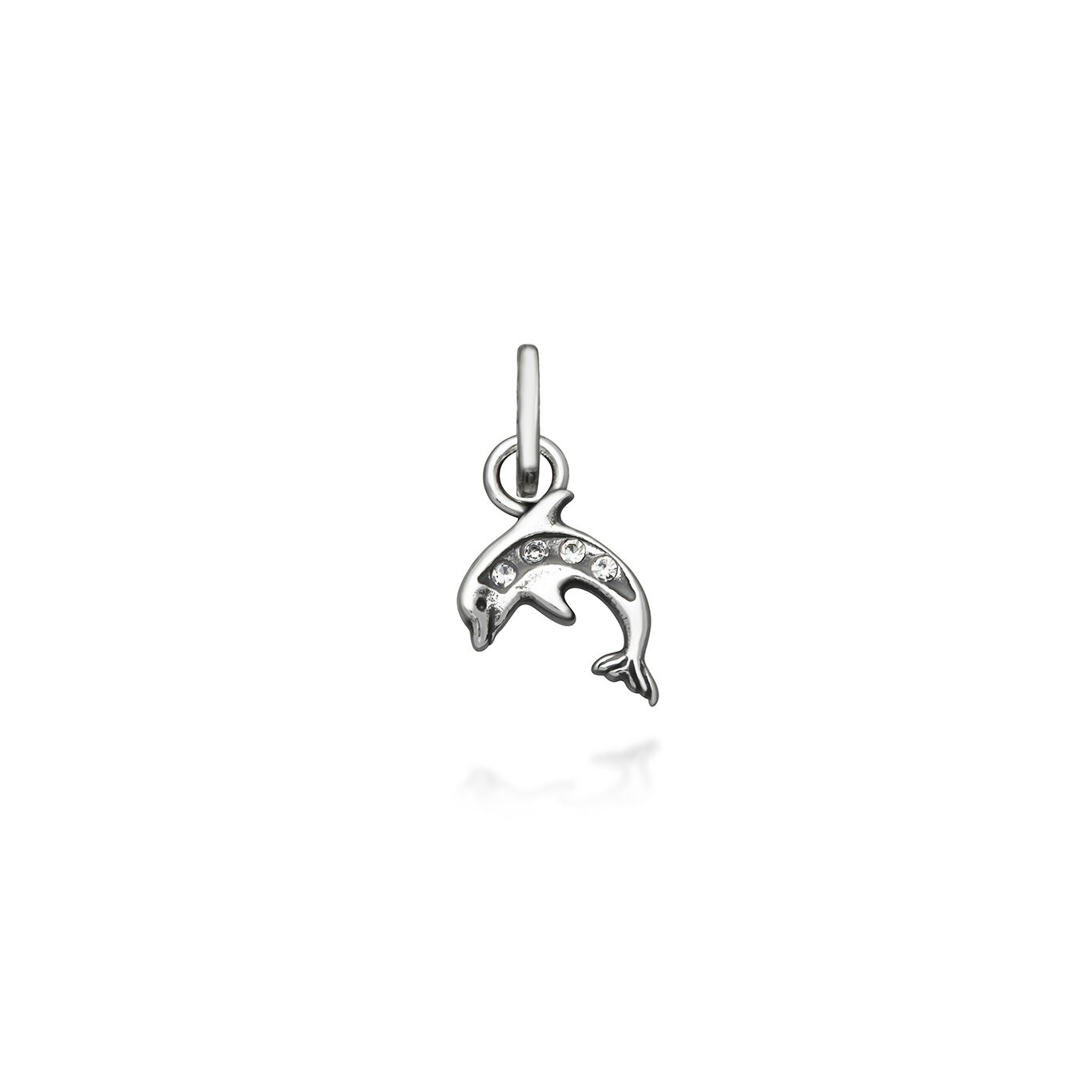 Dolphin Crystal Mini Charm