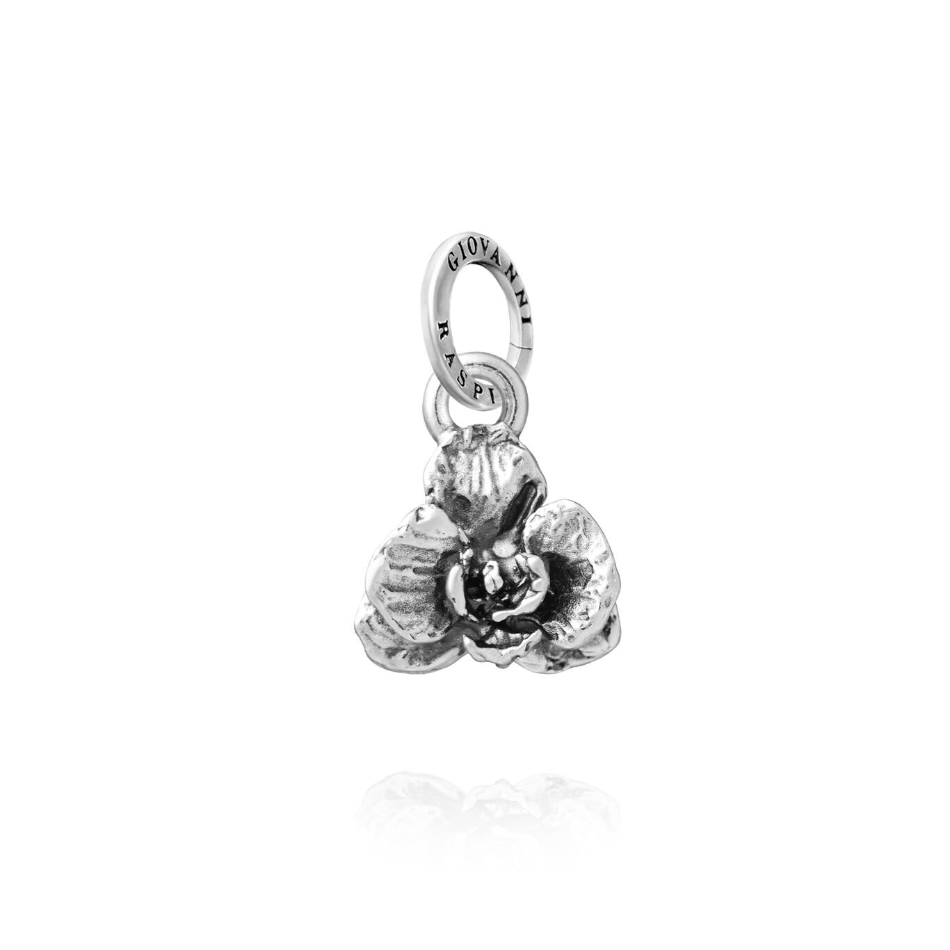 Orchid Charm, Charm in Sterling Silver_image number 0_Giovanni Raspini