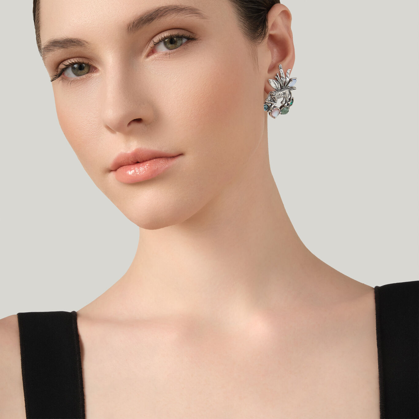 Leopard Jungle Earrings