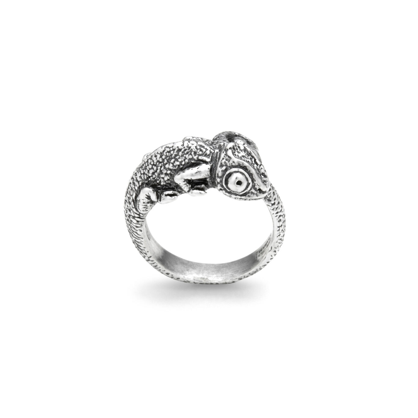 Bague Cam&eacute;l&eacute;on, Bague en argent massif_image number 2_Giovanni Raspini