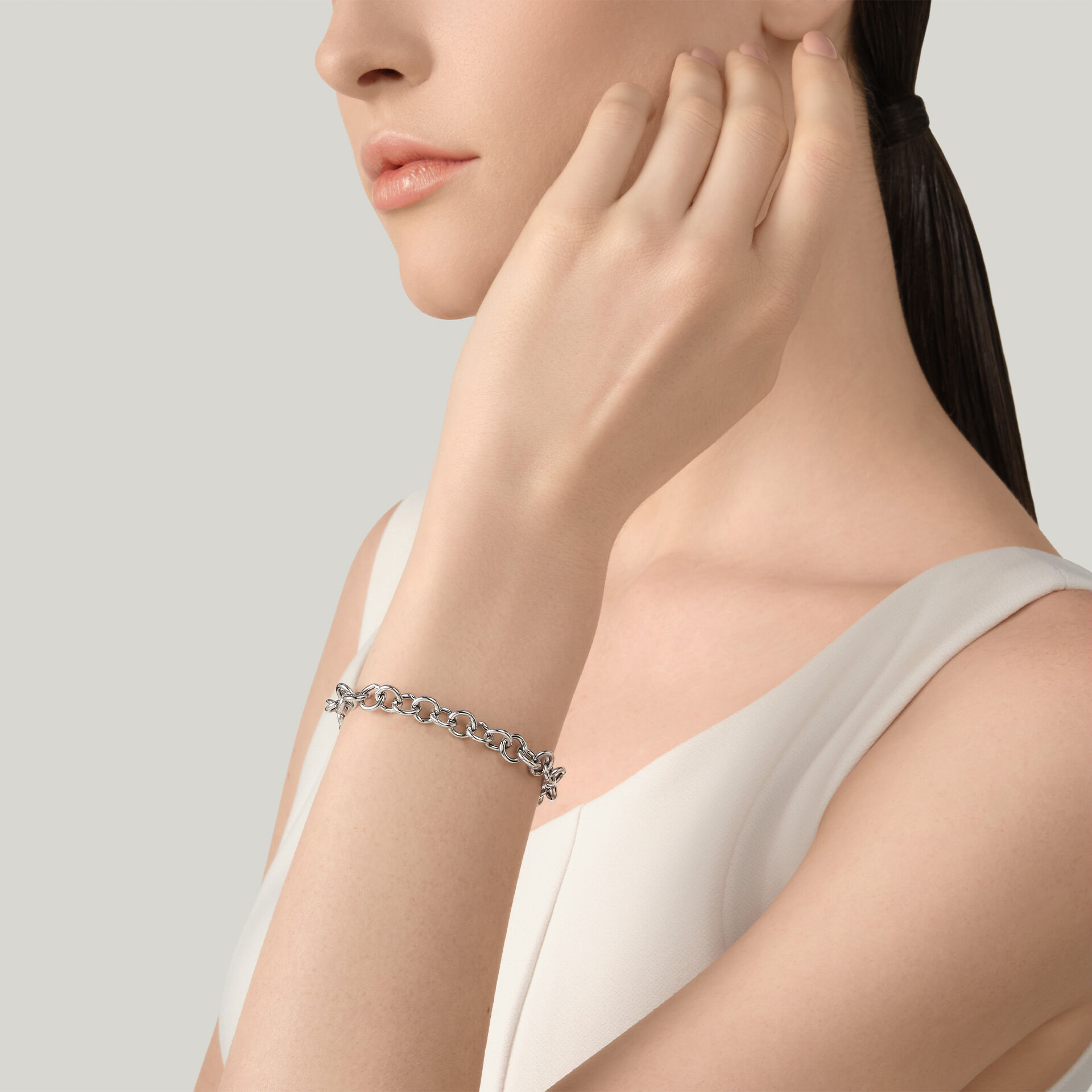 M Chain Bracelet image number 1