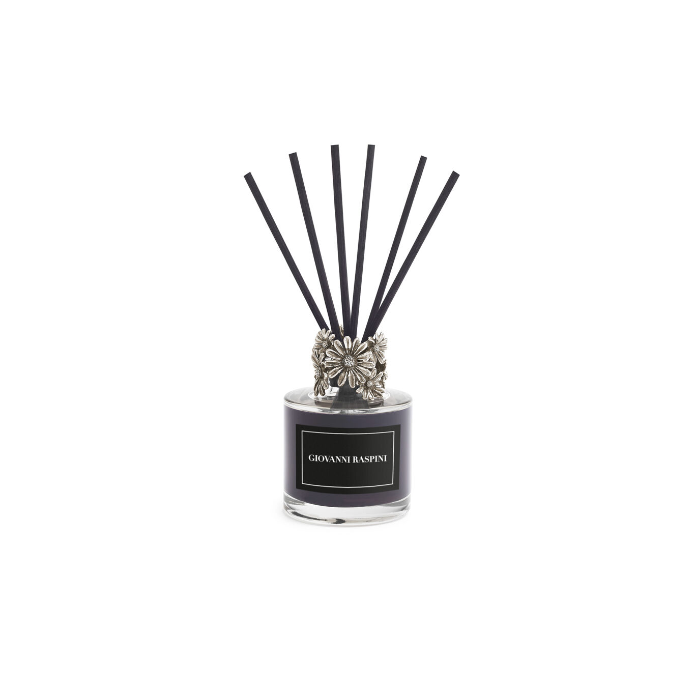 Difusor Margaritas, Fragancia de ambiente Nero Divino con decoraci&oacute;n de bronce blanco_image number 2_Giovanni Raspini