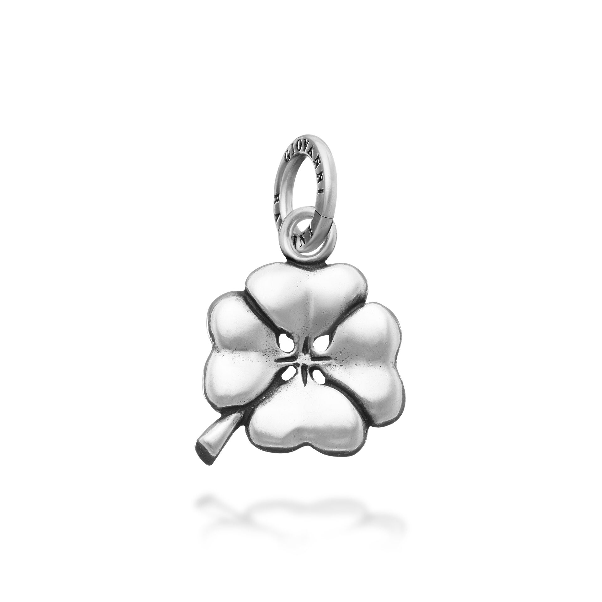 Medium Four-Leaf Clover Charm image number 0