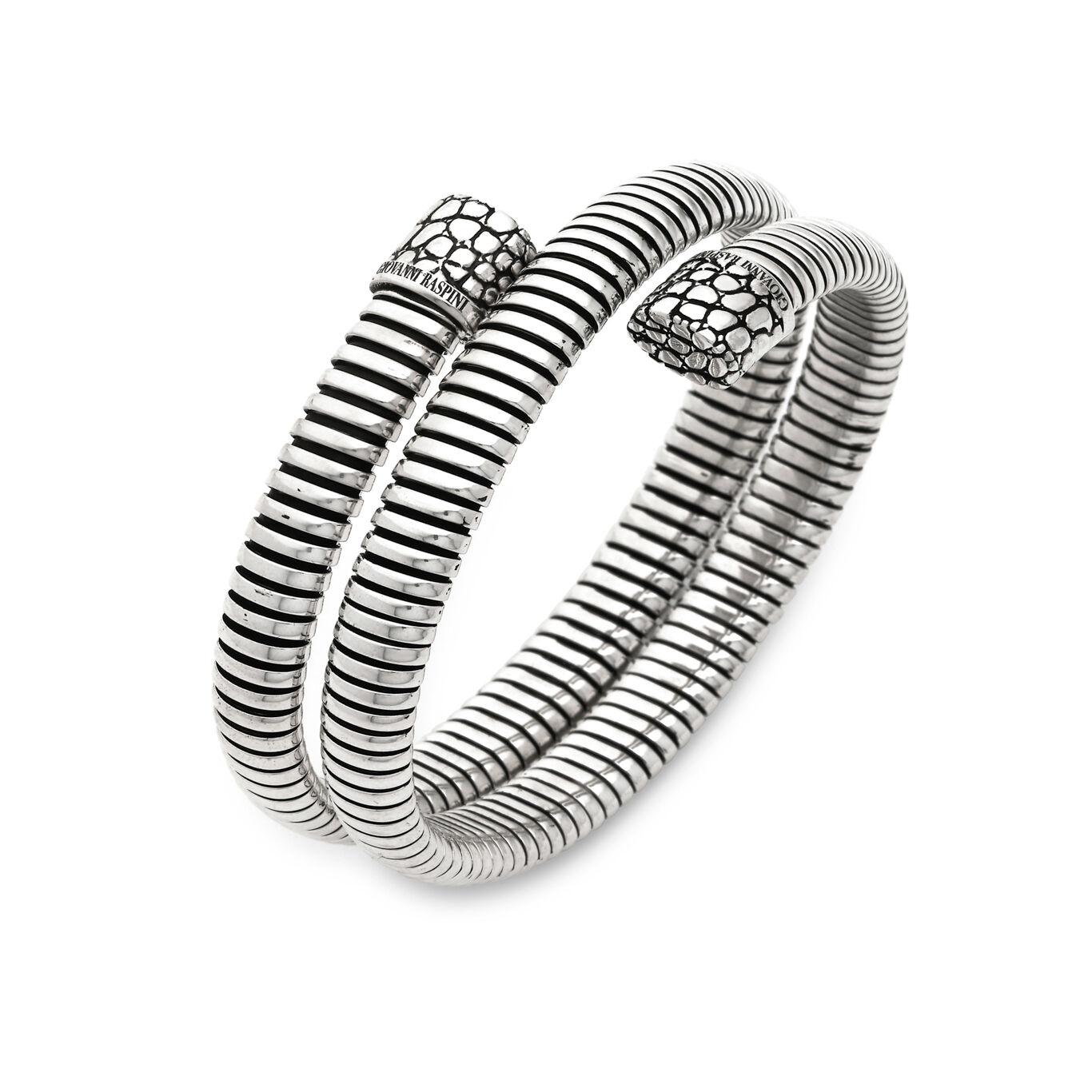 Croco Tubogas Double Bangle