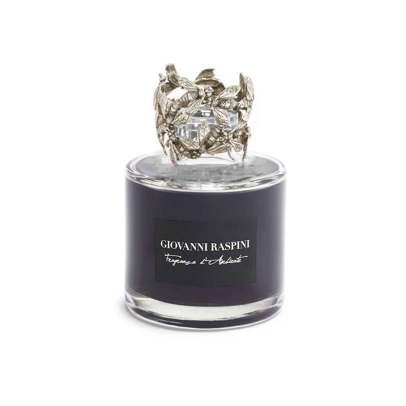 Diffusore Api, Fragranza d'ambiente Nero Divino con decoro in bronzobianco_image number 0_Giovanni Raspini