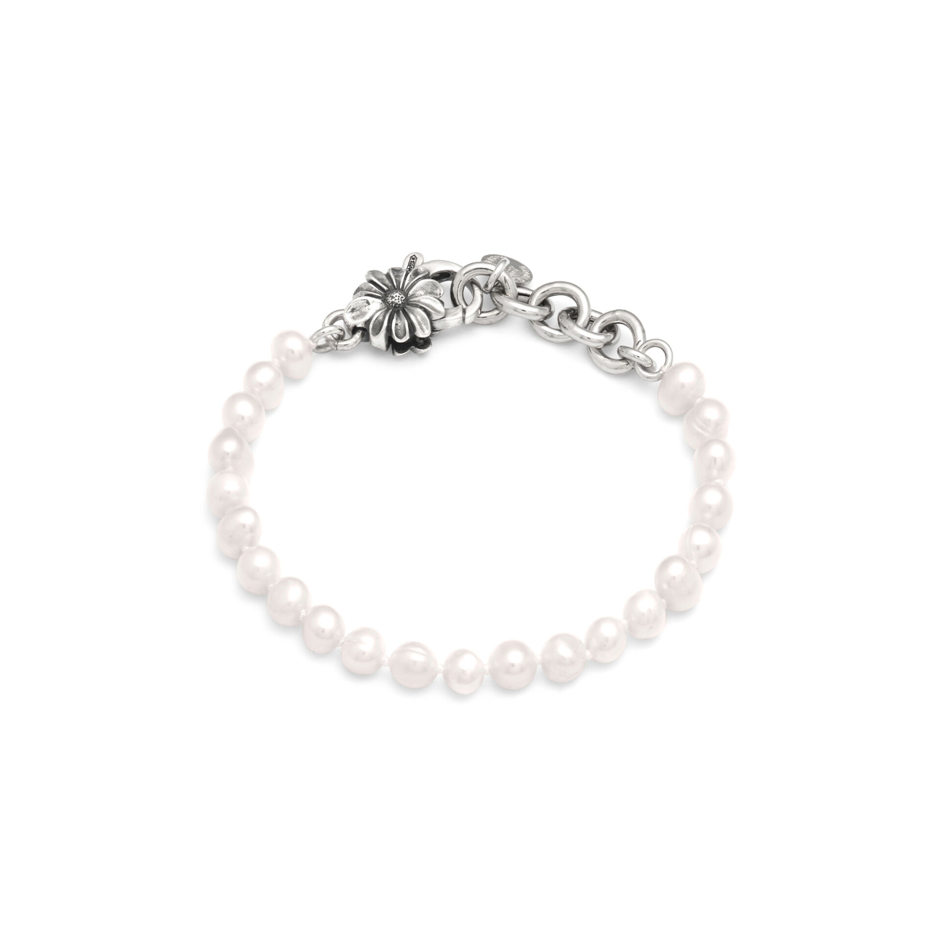 Pulsera Margarita Perlas Peque&ntilde;as image number 0