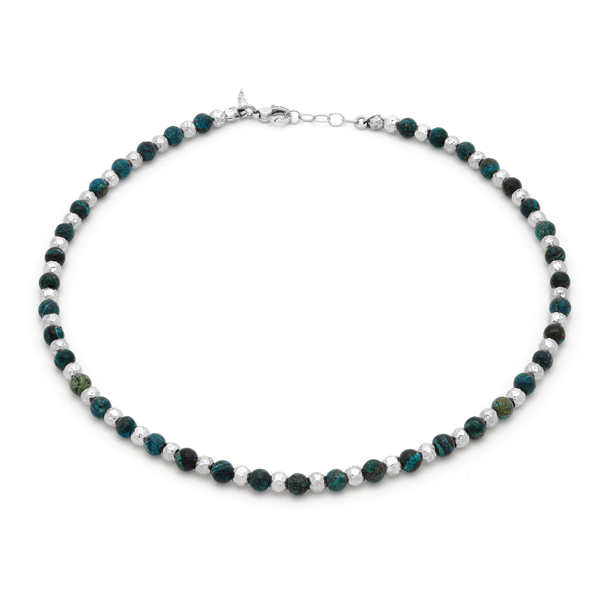 Collier Sph&egrave;res Jaspe image number 0