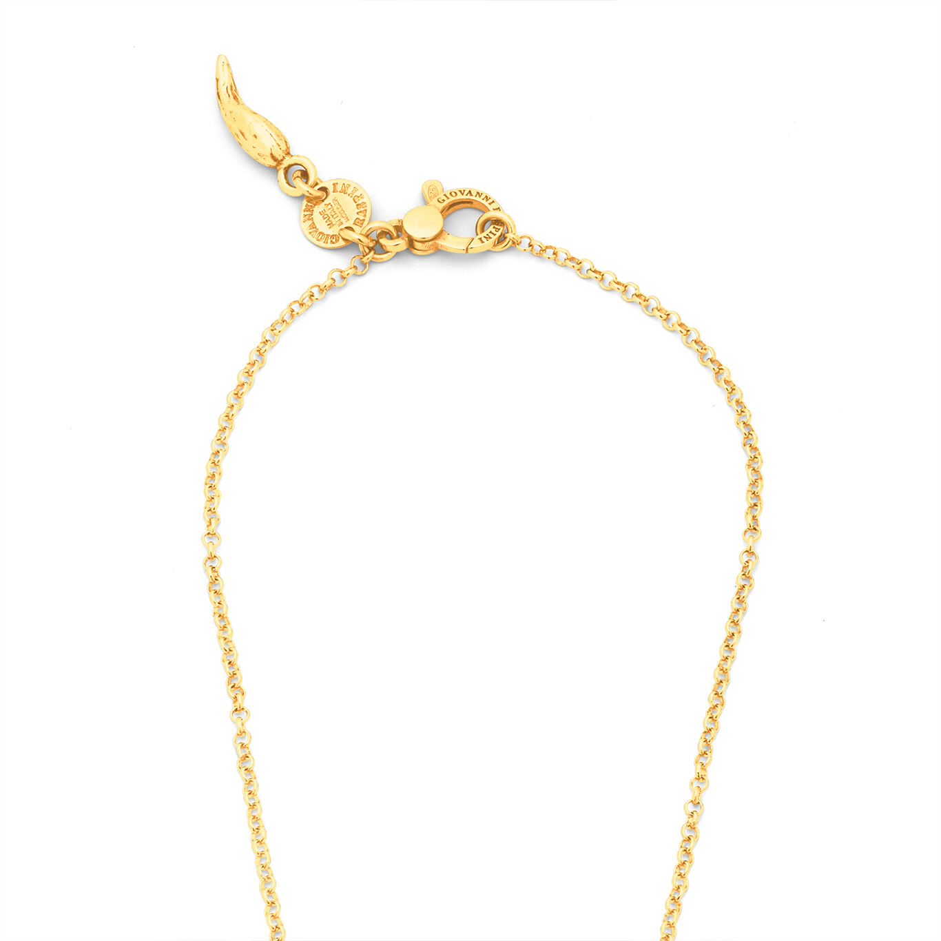 Blade Pendant, Necklace in 18k Gold Plated Sterling Silver_image number 3_Giovanni Raspini