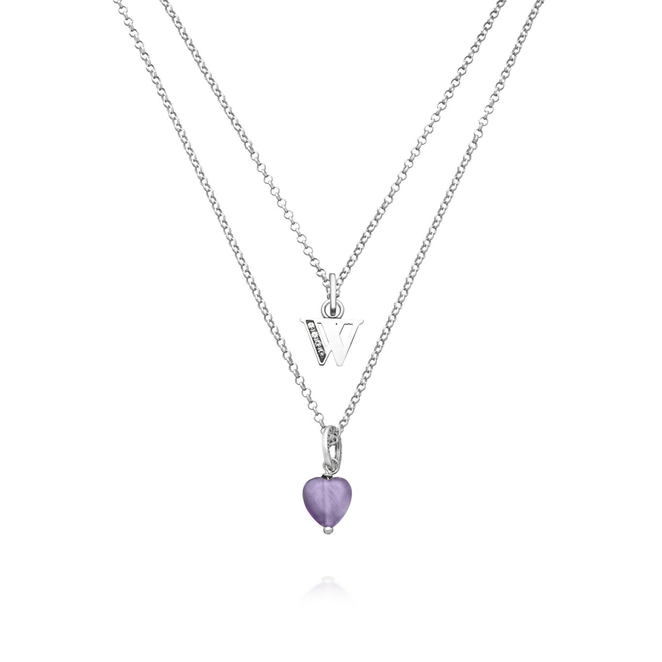Precious Gift Necklace Letter W