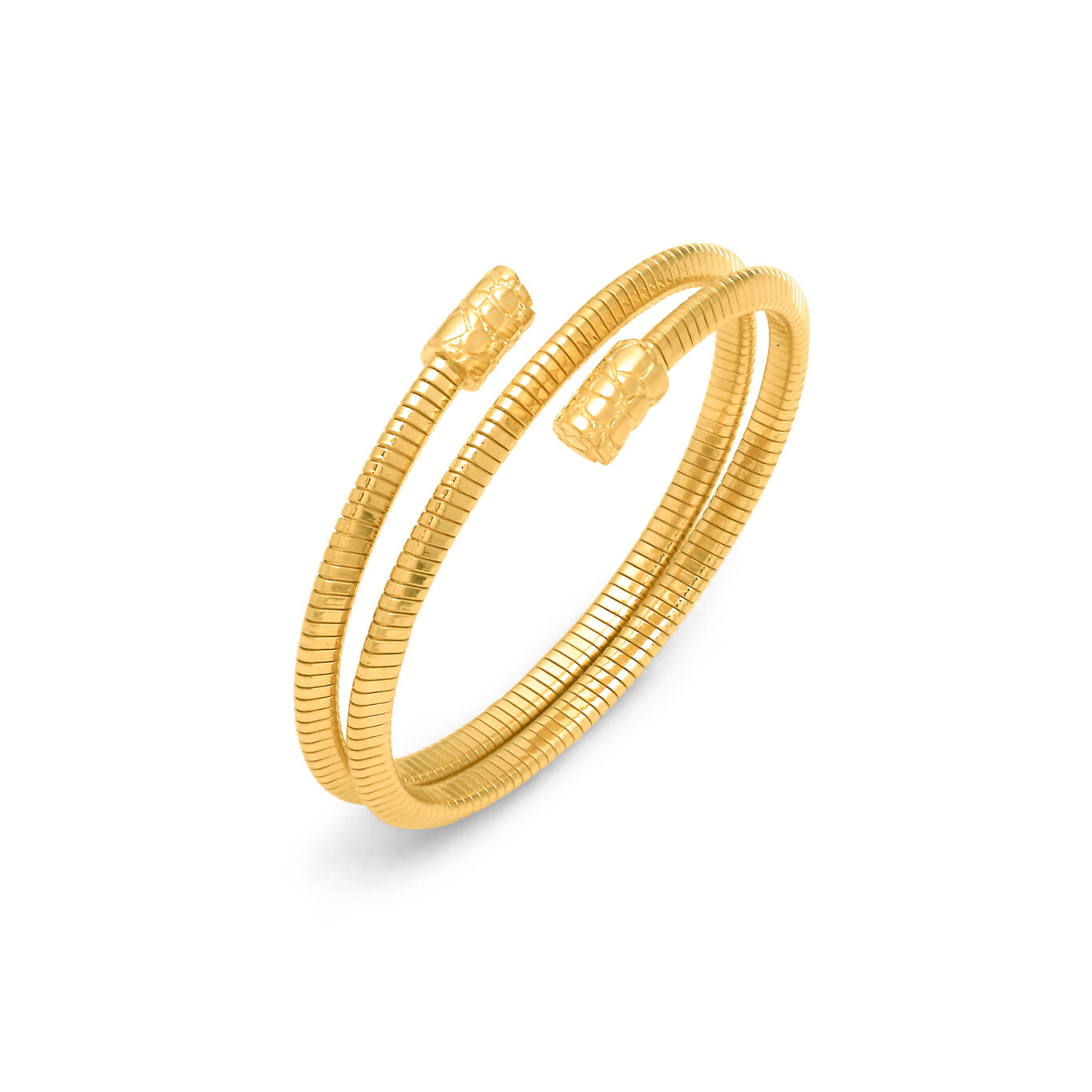 Armband Tubogas Kroko Doppelt, Klein