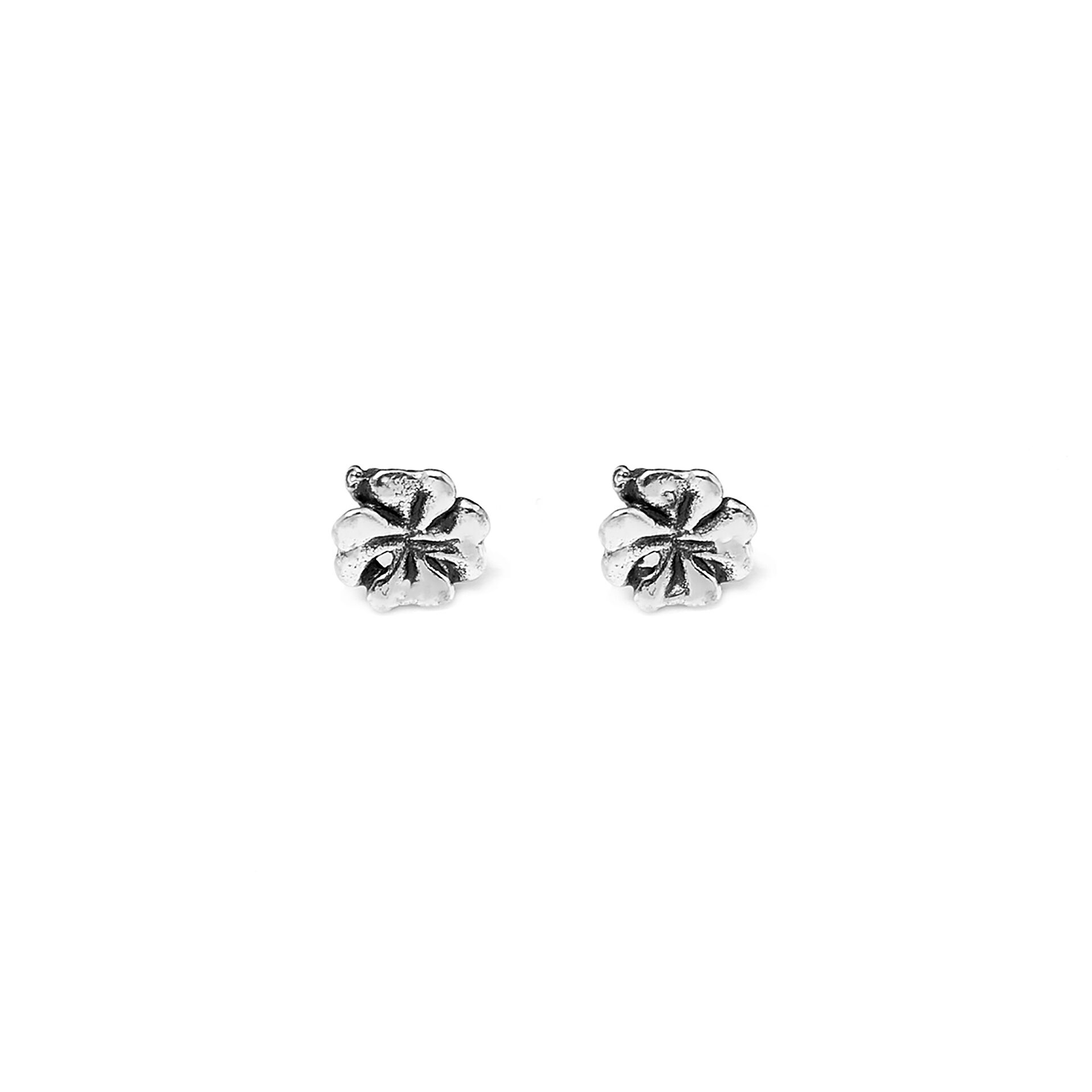 Four-Leaf Clover Earrings image number 0
