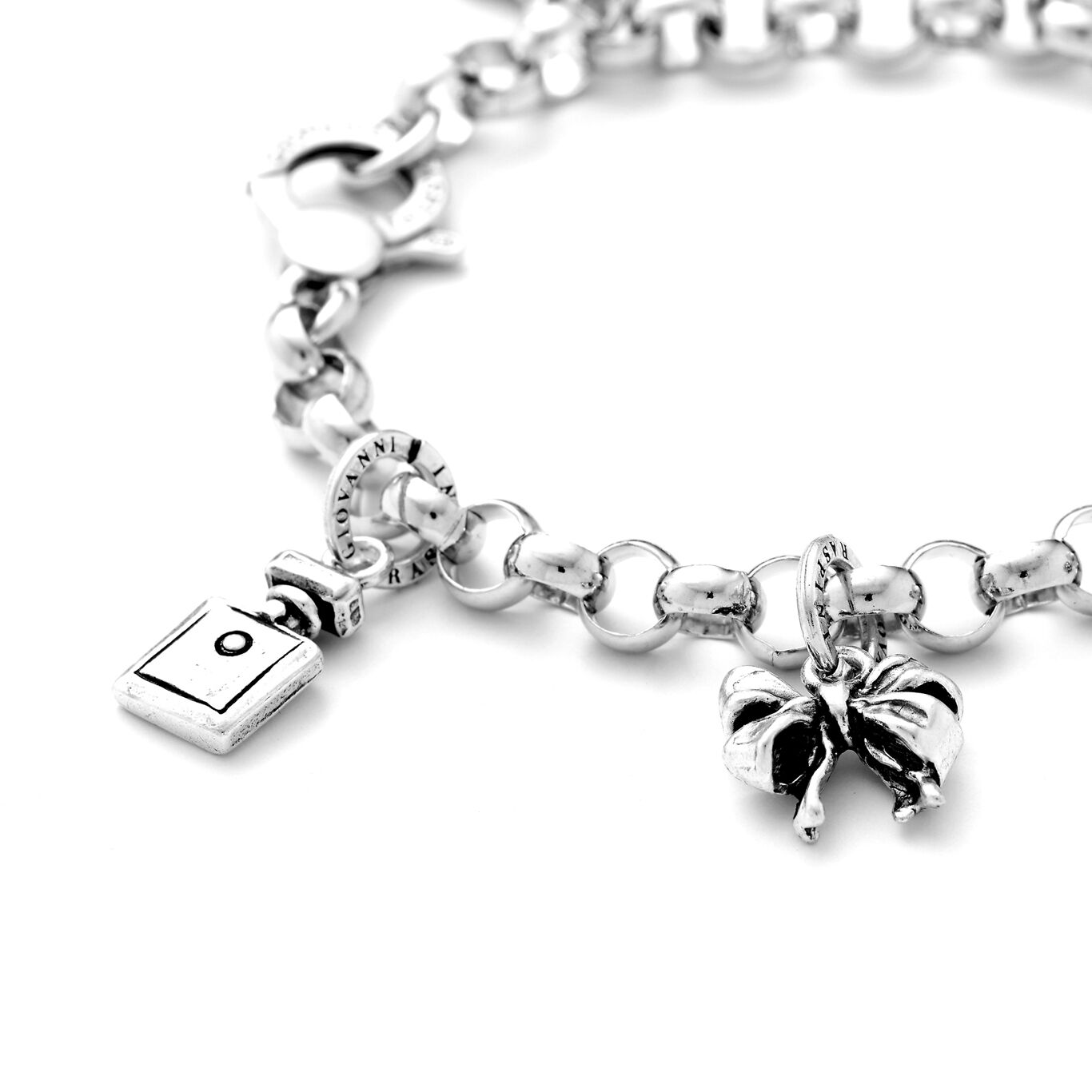Charm Schleife, Charm aus Silber 925_image number 2_Giovanni Raspini