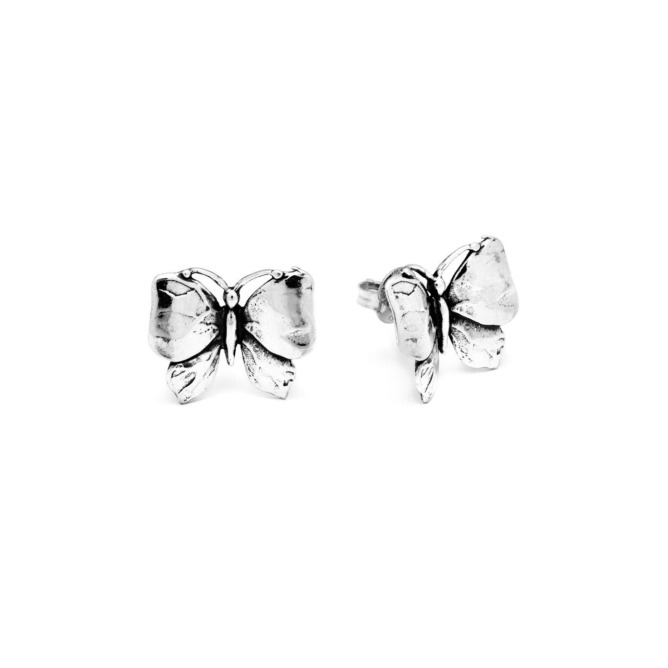 Butterfly Earrings, Earrings in Sterling Silver_image number 2_Giovanni Raspini