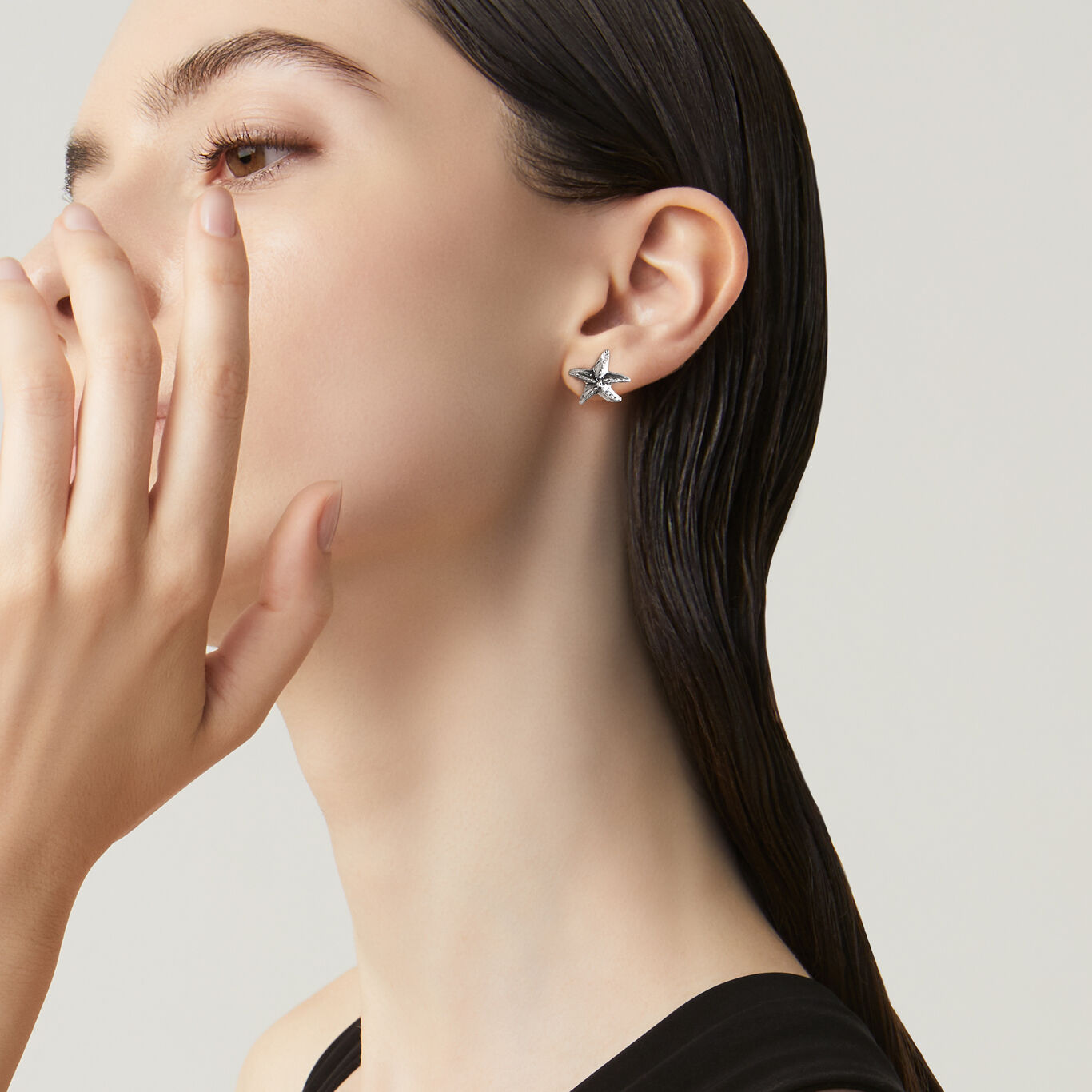 Boucles d'oreilles &Eacute;toile de mer, petit mod&egrave;le