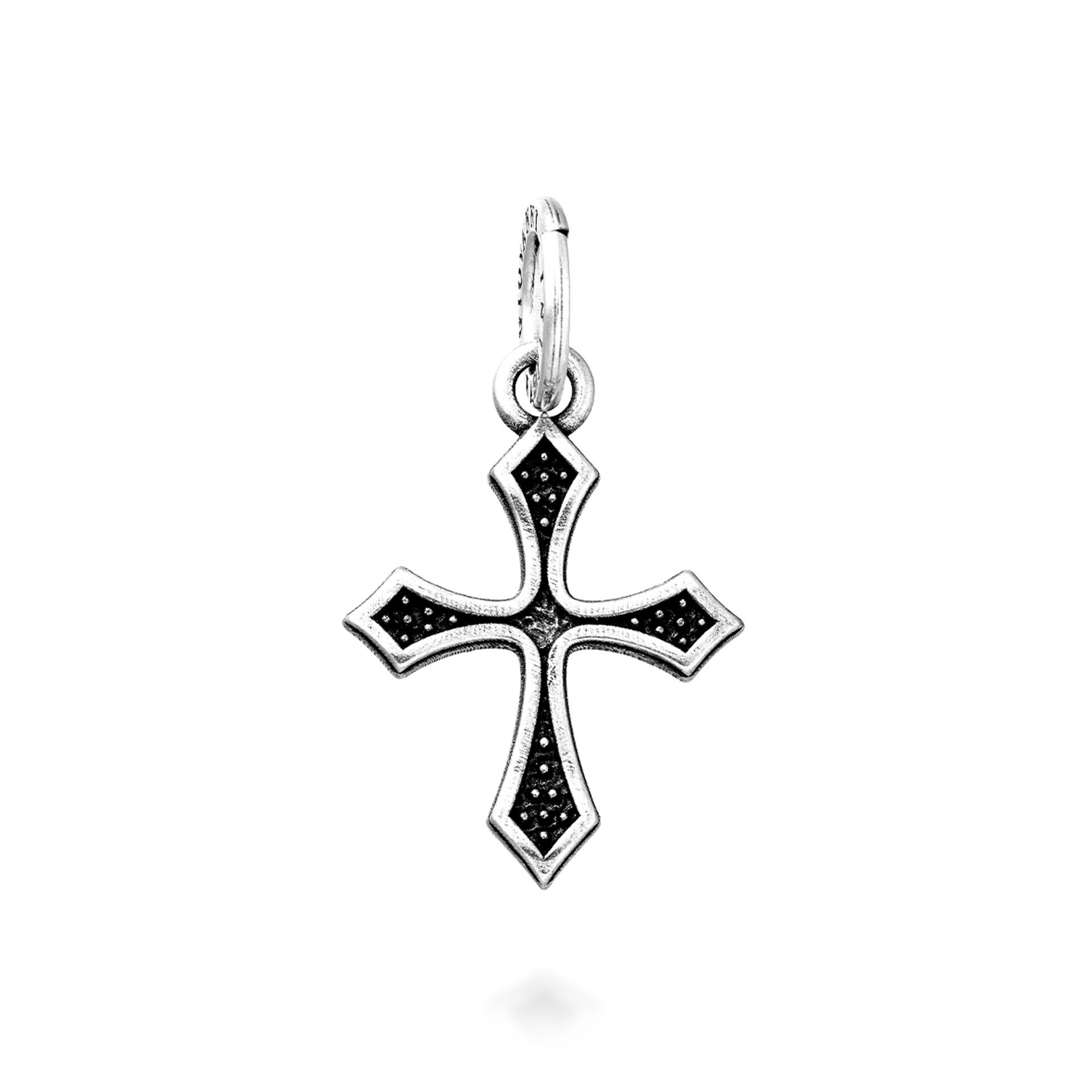 Dotted Cross Charm image number 0