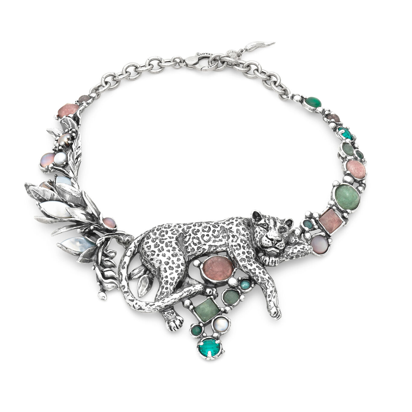 Halskette Leopard Jungle