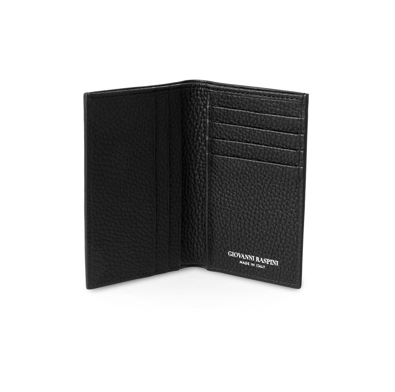 Embossed Leather Vertical Wallet