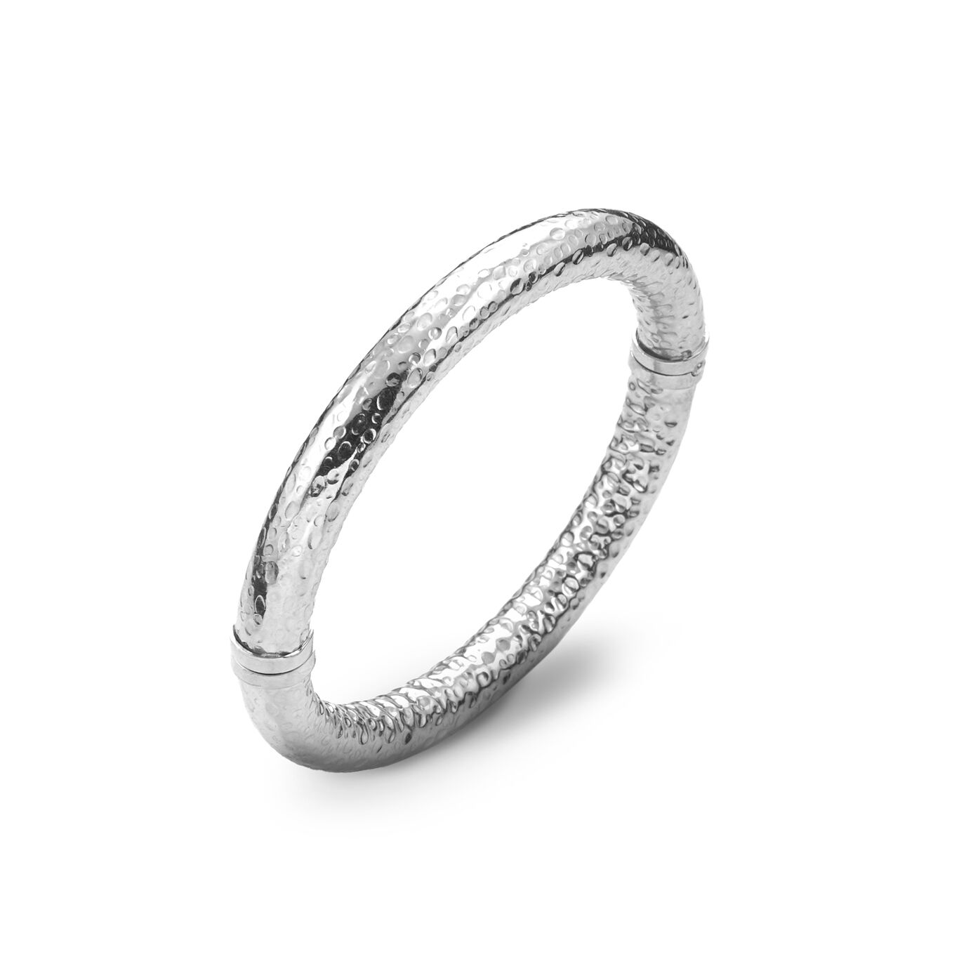 Bangle Rock Medio, Bracciale rigido in Argento 925_image number 0_Giovanni Raspini