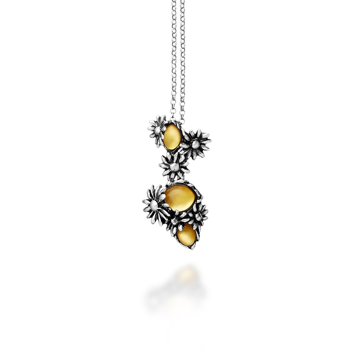 Yellow Daisy Pendant