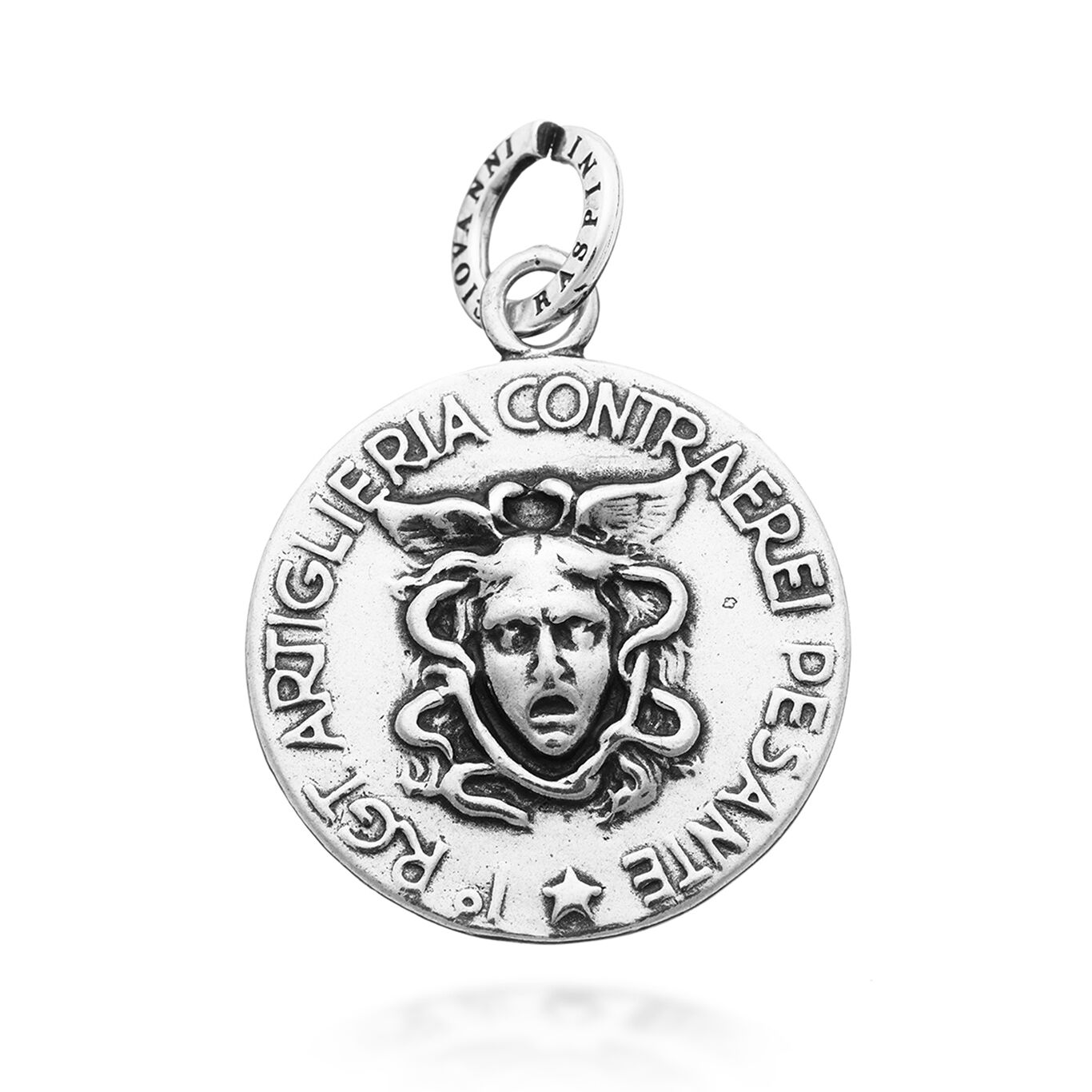 Medusa medal Charm