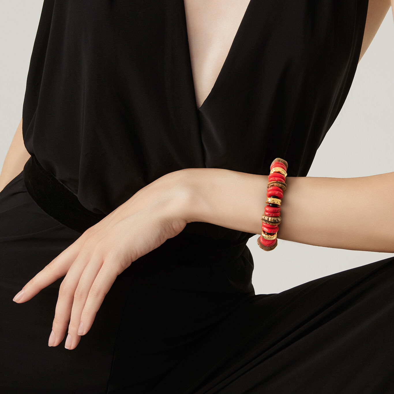 Armband Bali Red
