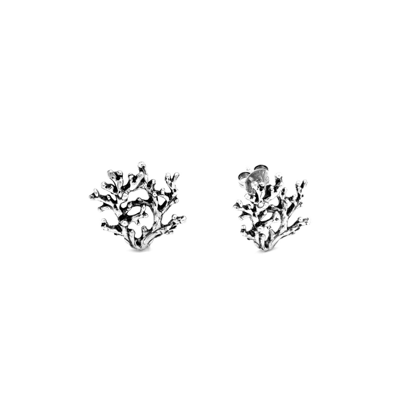 Coral Earrings, Earrings in Sterling Silver_image number 2_Giovanni Raspini