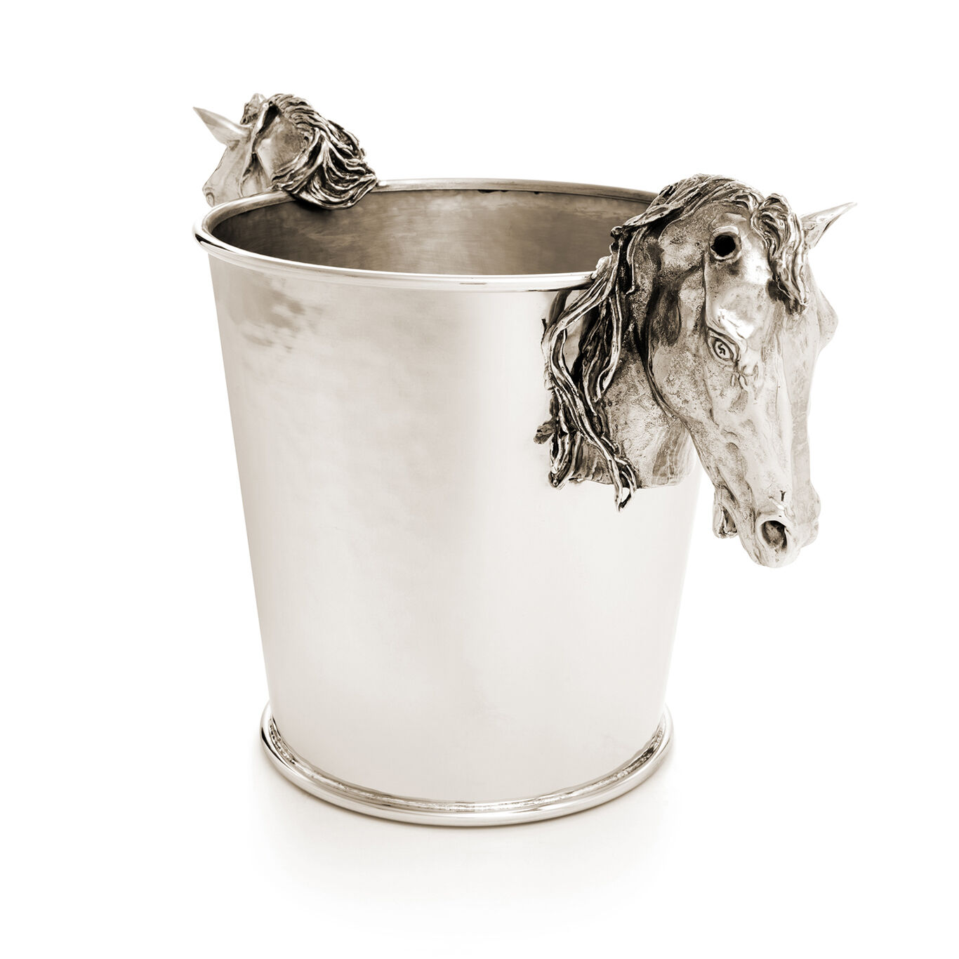 Horses Champagne Bucket, Champagne Bucket in bronzobianco_image number 0_Giovanni Raspini