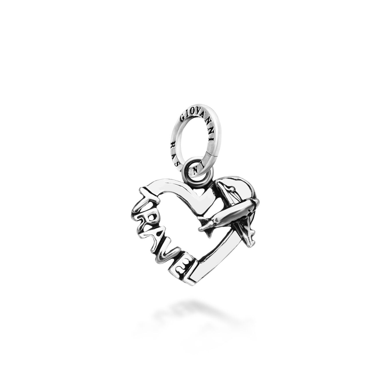 Heart Travel Charm Charm