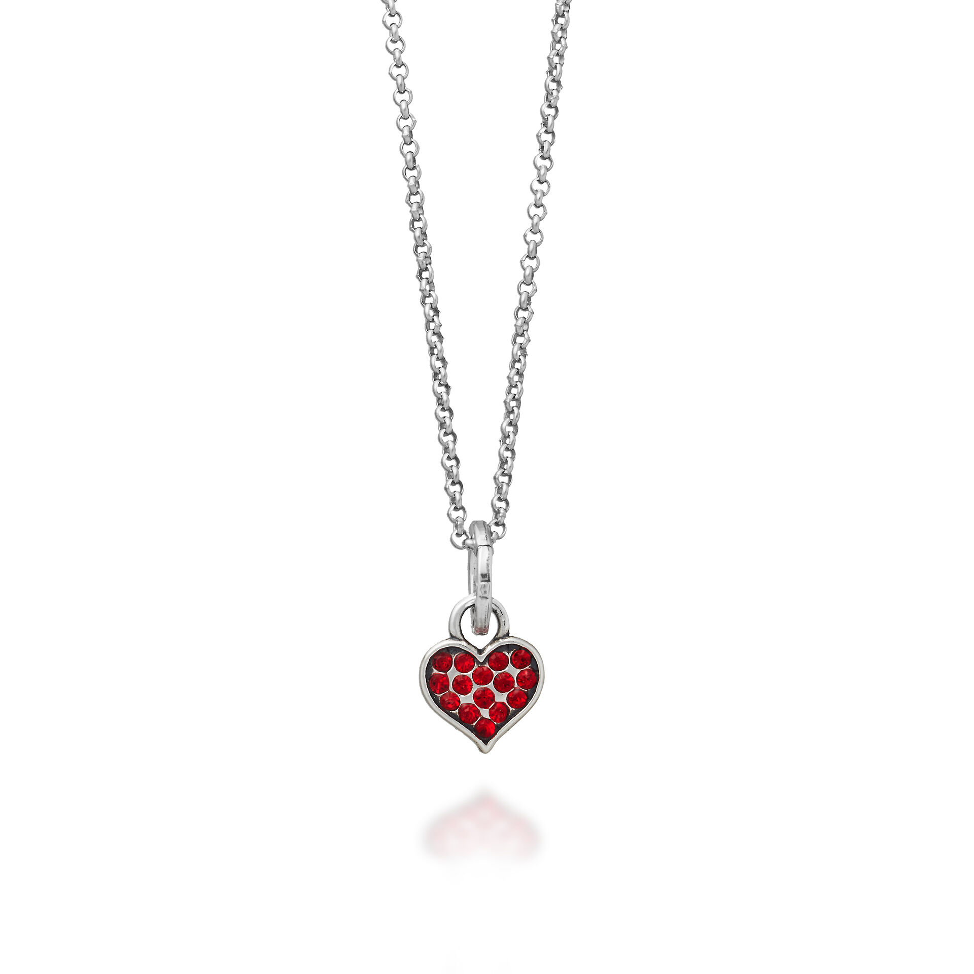 Crystal Heart Necklace image number 0