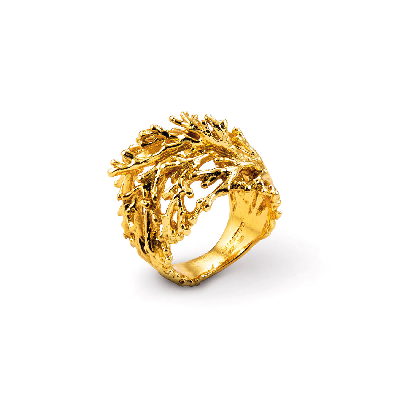 Anello Coral, Anello in Argento 925 dorato_image number 0_Giovanni Raspini