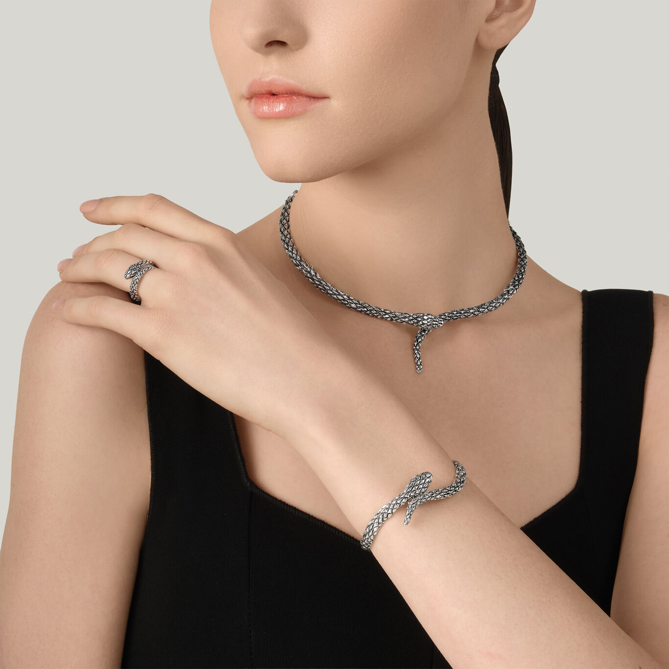 Bracciale Serpente, Bracciale in Argento 925_image number 2_Giovanni Raspini
