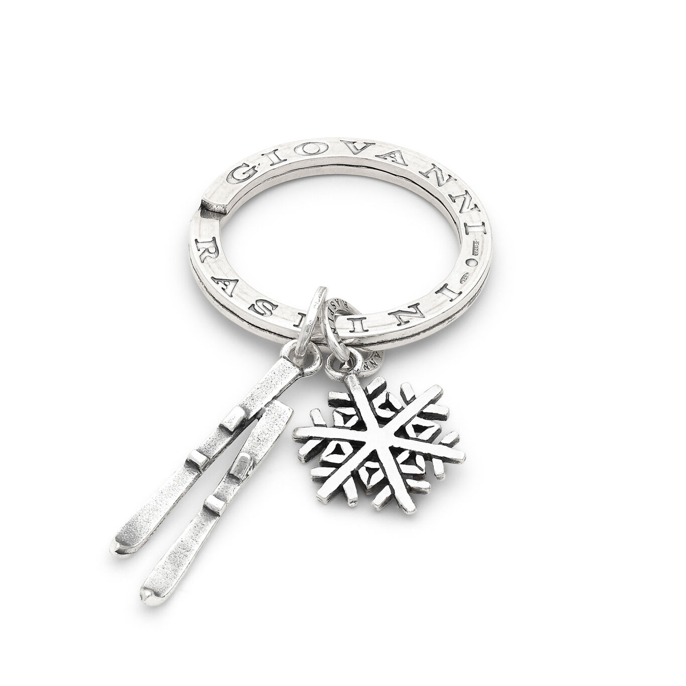 Ski Key Ring